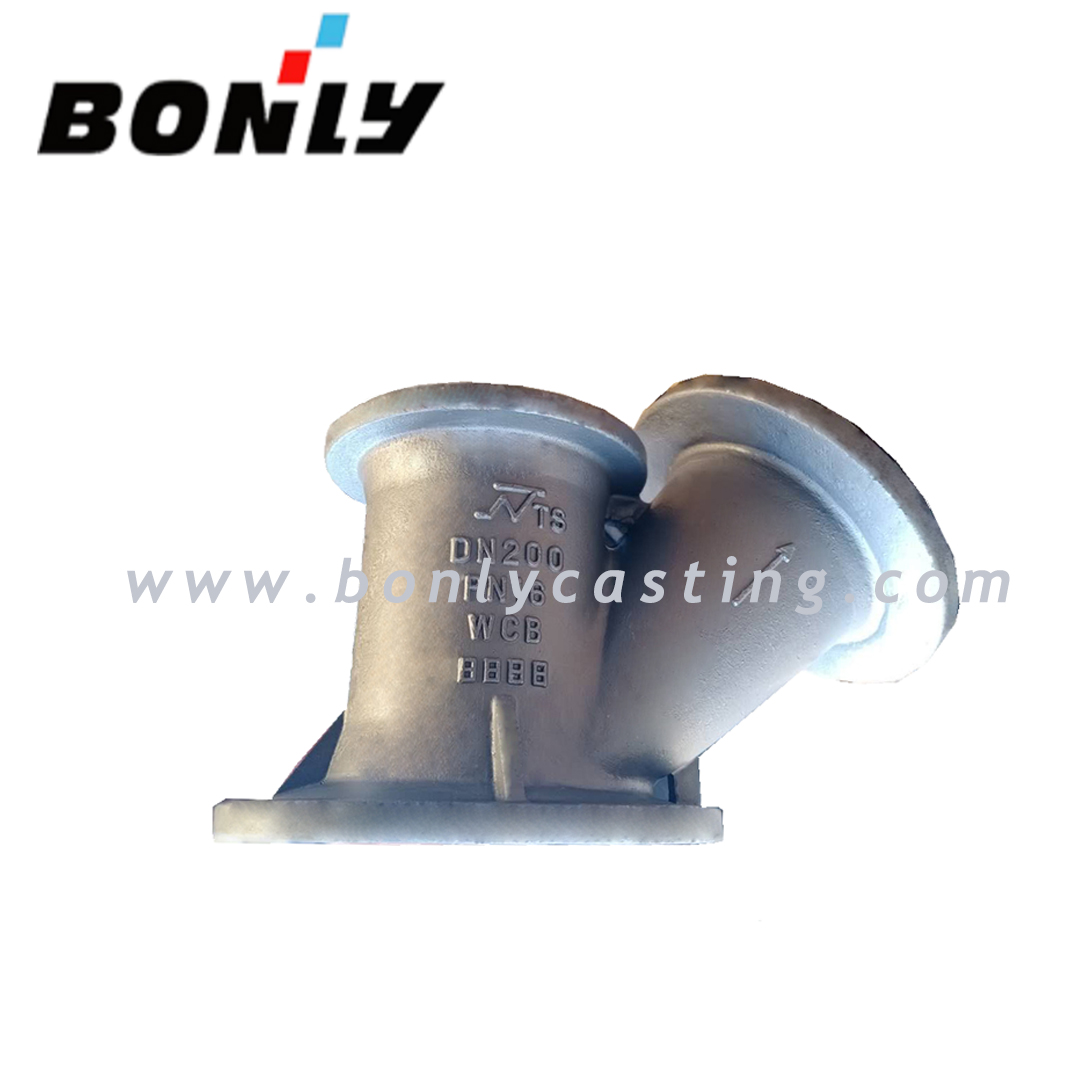 Water Glass Two Way WCB/Welding Carbon Steel DN200 PN16 V Valve Featured Image