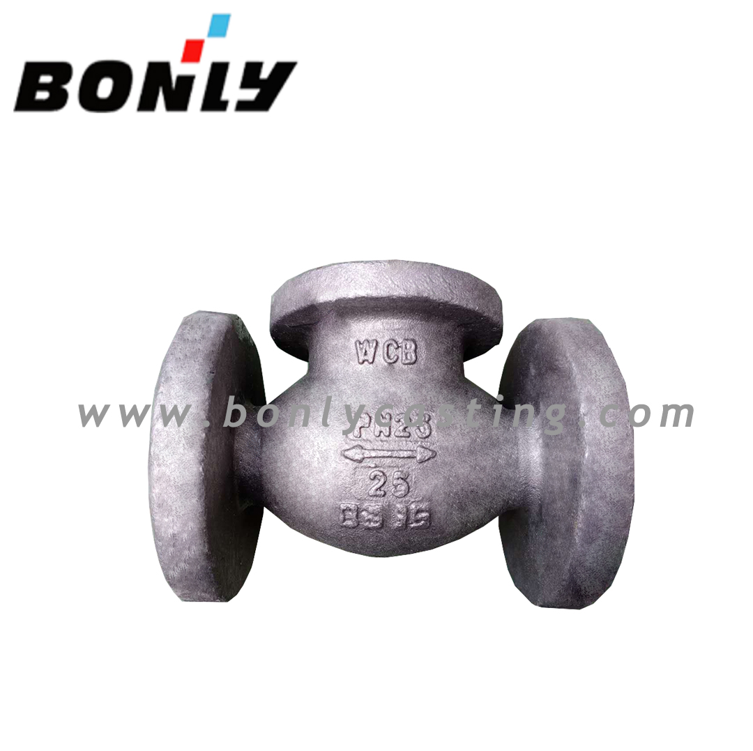 Precision investment  Lost wax casting WCB/Welding carbon steel  two-way  casting Valve Body Featured Image
