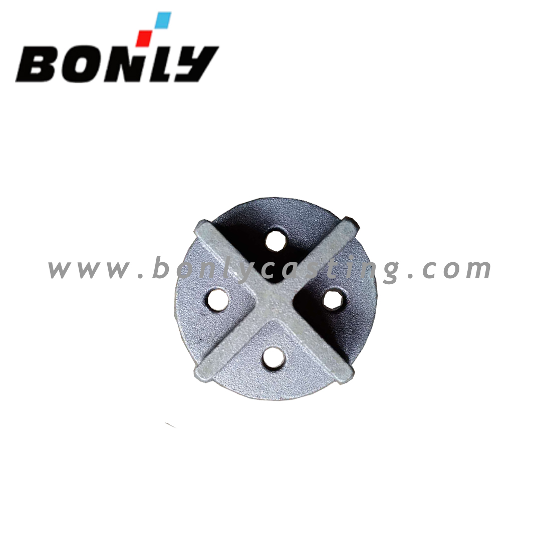 China New Product Motor Operated Valve - Anti-Wear Cast Iron sand coated casting Anti Wear Cross cover – Fuyang Bonly