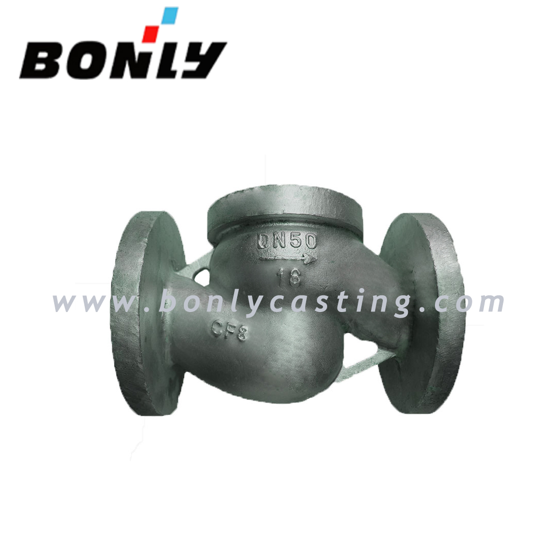 CF8/304 stainless steel PN16 DN50  two way valve body Featured Image