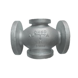 Precision casting Stainless steel three way regulating valve
