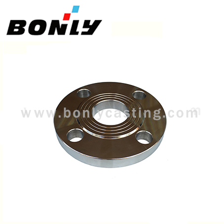 High reputation Shot Blasting Turbine - Investment casting Lost wax casting stainless steel Flange – Fuyang Bonly detail pictures