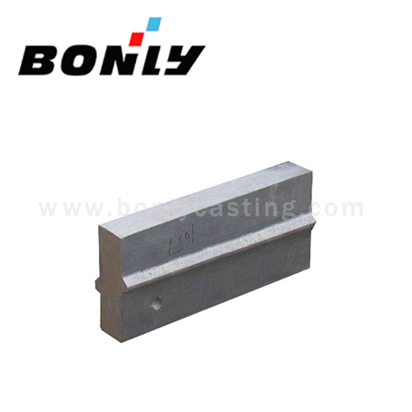 Renewable Design for Heat Resistant Grate Bars - Anti-wear cast iron Coated sand casting Mining machinery Crusher liner plate – Fuyang Bonly